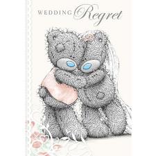 Wedding Regret Me to You Bear Card Image Preview